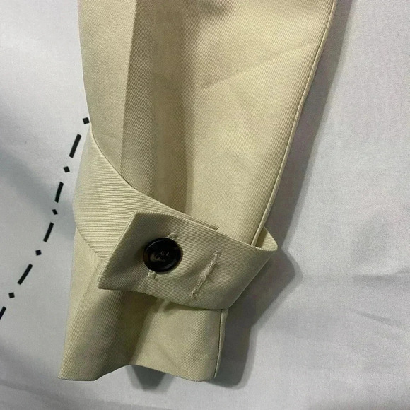 NWT ASOS DESIGN Tapered Dad Pants with Ankle Tab Detail - Picture 4 of 7